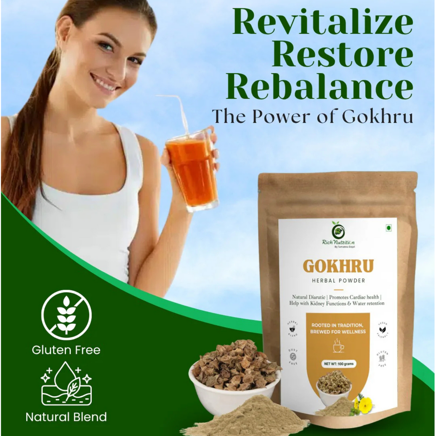 Joint Pain Relief & Gokhru Detox Combo | The Two-in-One Solution For Mobility and Detoxification
