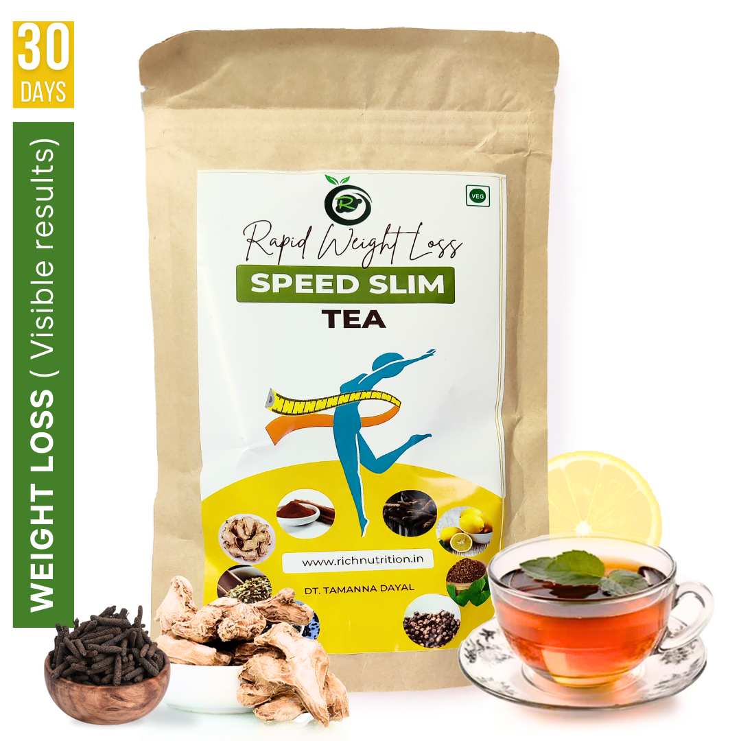 Speed Slim Tea for Weight Loss, 100gm | A Blend of Natural Antioxidant ...