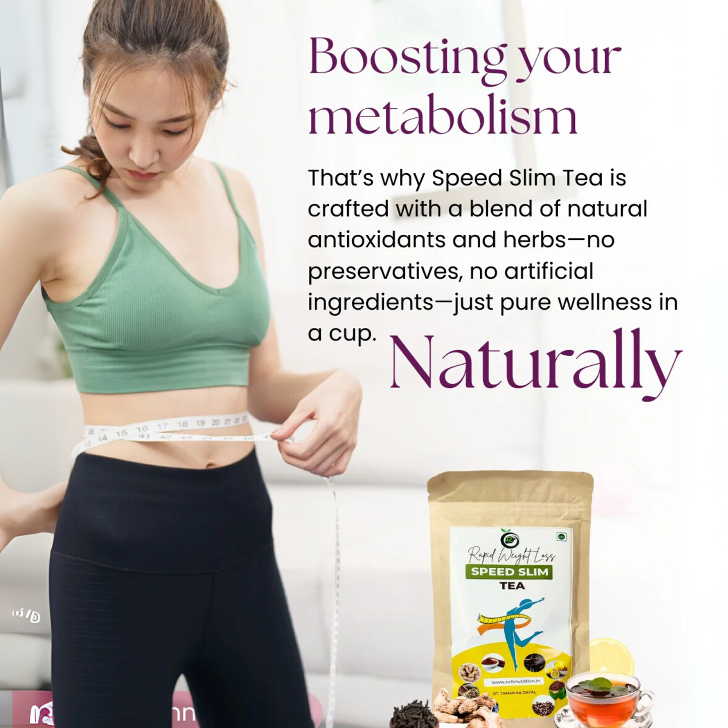 Blue & Slim Detox Tea Combo | Slimming made simple, Naturally