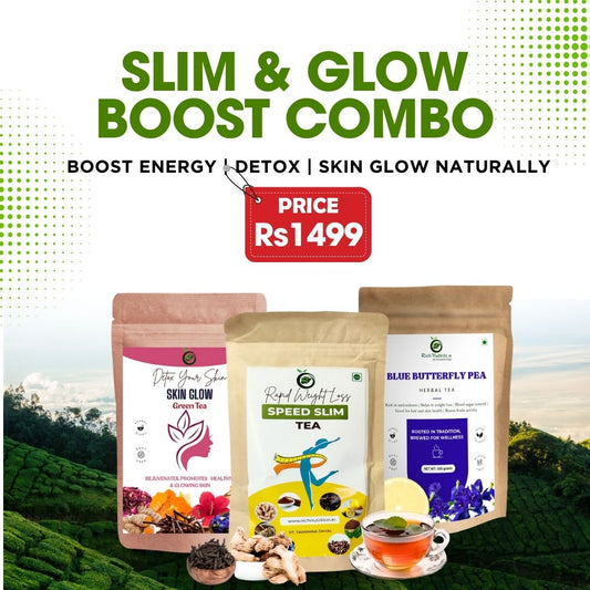 Slim & Glow Trio Offer | Boost Metabolism, Detox & Skin glow naturally