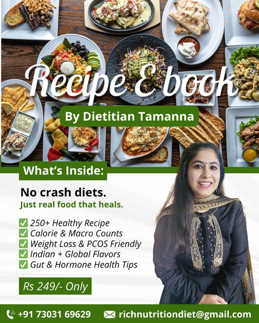 250+ Weight Loss Recipe E-Book with Calorie counts